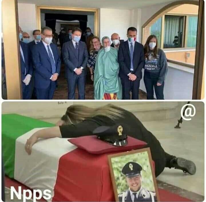 clubuds's tweet photo. All'ultimo saluto al nostro collega c'eravamo solo noi i i Suoi cari. Il rientro in Italia della volontaria c'era il governo con le massime cariche. Con questo si dovrebbero capire tante, tante questioni legati agli interessi di chi...... https://t.co/TsIQZ9Oh2V