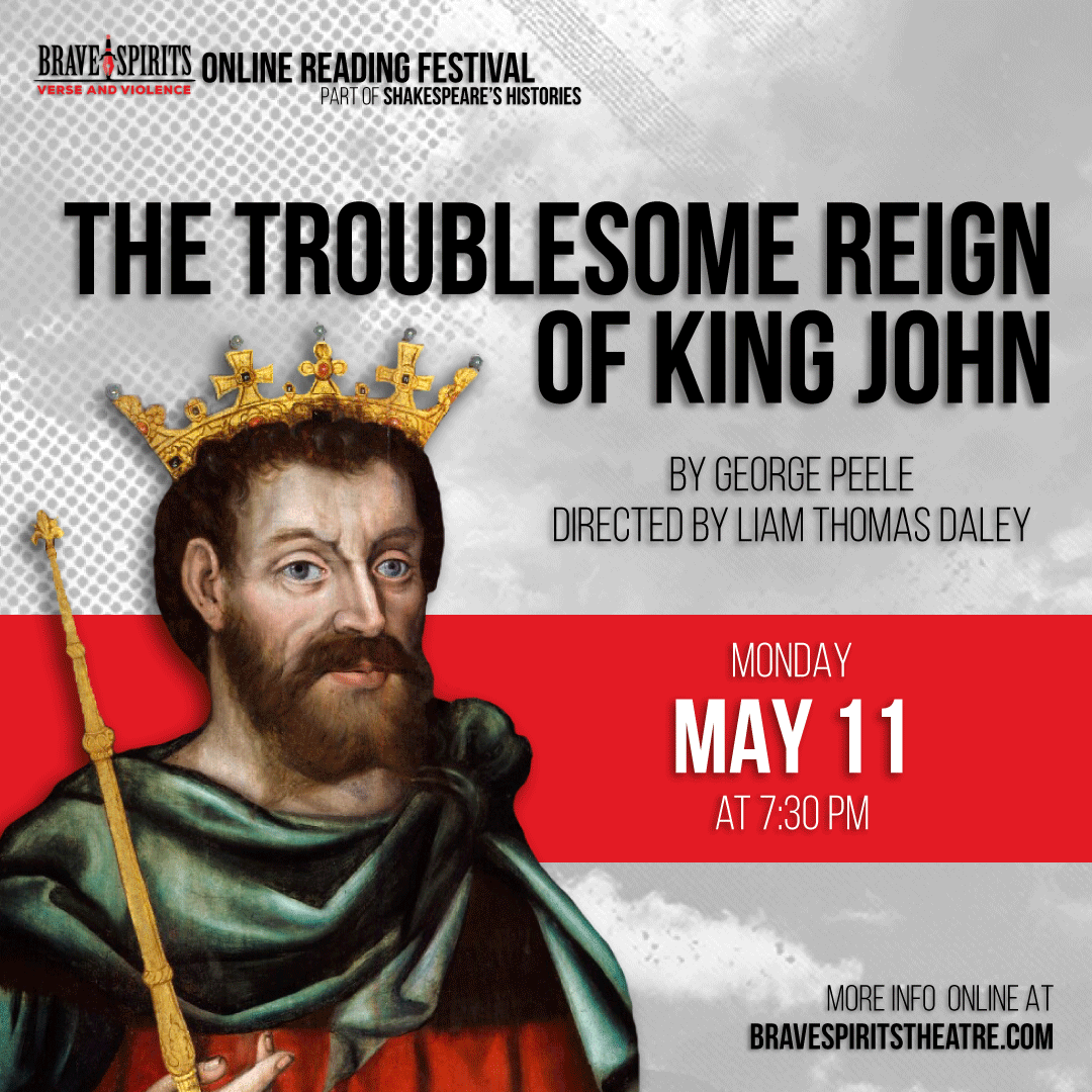 Brave_Spirits's tweet photo. BST's Online Reading Festival Starts Tonight with The Troublesome Reign of King John by George Peele - https://t.co/ok4RjclZ8Q https://t.co/xfIoDBhBIc