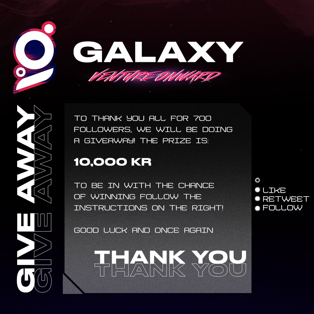 Welp, that happened fast. We've reached 700 followers. You know what it means. We're hosting a giveaway of 10K KR again. 
To have a chance of winning is simple:
-Like this post
-Retweet this post
-Follow us on twitter

Winner will be selected on May 15

Thank you for the support!