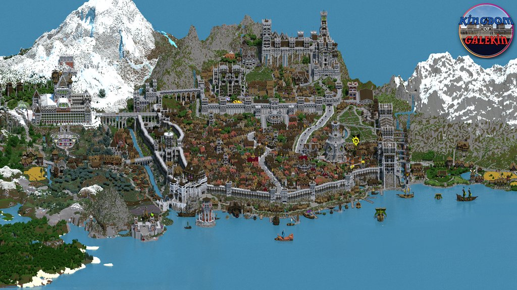 GamerBlessing's tweet photo. 4k Render of my Biggest Minecraft Project Ever https://t.co/0QetOdJ7F0