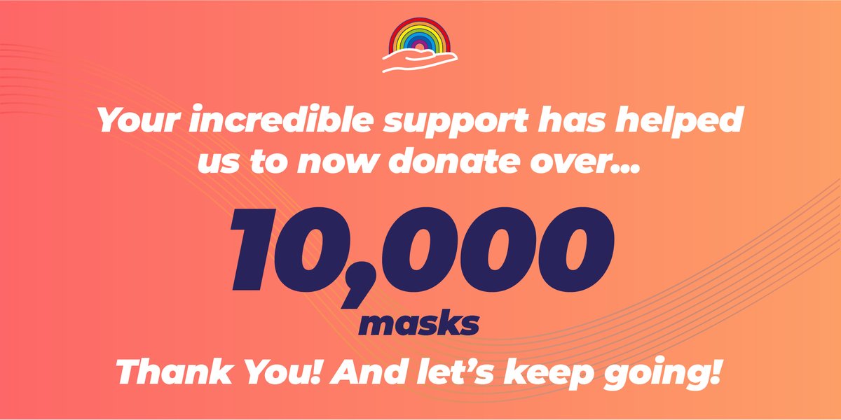 care_given's tweet photo. 10,000 masks donated! With your support, we've reached this huge milestone! Thank You! Thank You! Thank You! Keep it coming folks.
.
.
#caregiven #caregivencommunity #showyourcolours #frontlinemap https://t.co/biyDcgR4v5