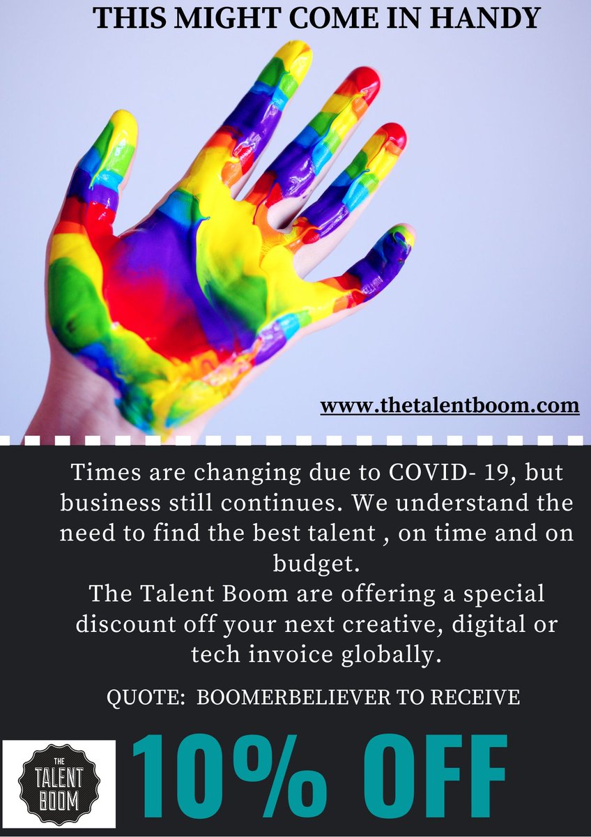 #thetalentboom #recruitment #recruiter #global #coupon #contactus #mondaythoughts #offer