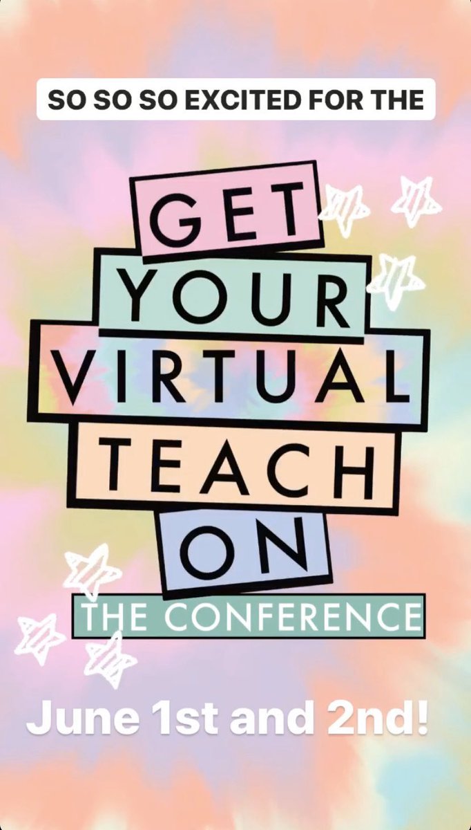 ClassroomJewel's tweet photo. I just went to their Houston conference in February, and I can’t believe I get to experience another great conference from my couch! Sooooo excited! Who’s with me? @getyourteachon @JodyCarrington #findingmagic #StillLearningAfterAllTheseYears #lovemyjob https://t.co/kidB0nccF4