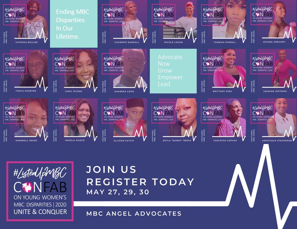IRIS4Impact's tweet photo. #MotivationMonday spotlight on @tigerlilycares MBC ANGELs who work to end metastatic breast cancer disparities in their community. Register today to meet these amazing advocates at the virtual #ListenUpMBC Confab & Happy Hour: https://t.co/KdpAb1Wv6x #IRISImpact #UniteAndConquer https://t.co/i2TF1B7B8a