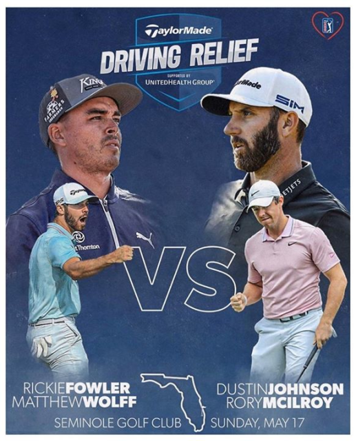 AdamCYoung's tweet photo. So proud of guy Rickie Fowler for helping to raise #COVID19 relief funds! 👏 #GTogether https://t.co/x3uEcIJC5E