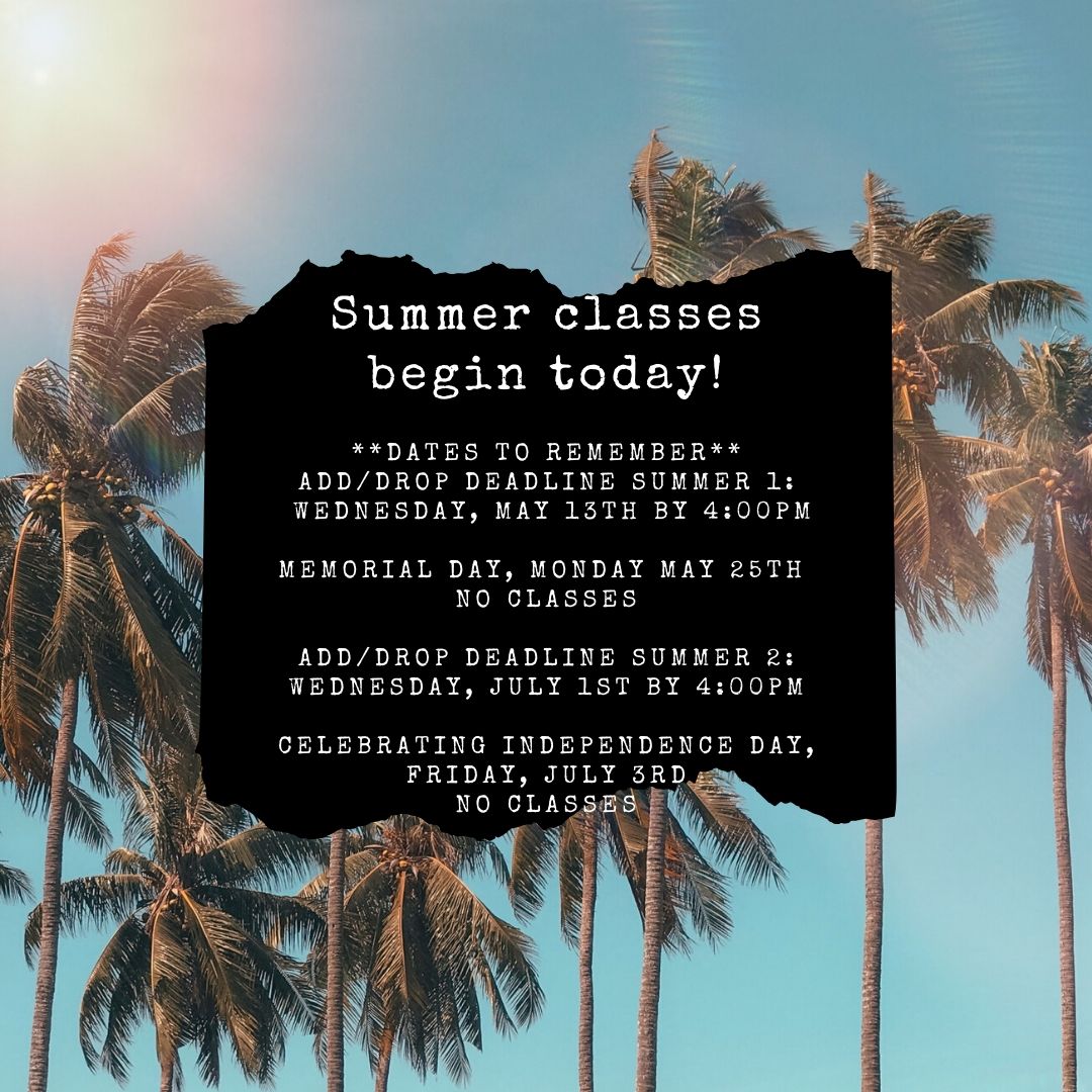 cccintlservices's tweet photo. Summer class starts today, May 11th! Contact ISS for any academic, immigration, and coaching support. #cccintlservices #cedarcrestcollege https://t.co/FCIgm2tz4n