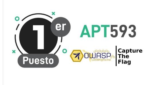 OWASP_Quito's tweet photo. Es un honor que el team ganador del #CTF del @owasplatam #LatamAtHome 2020 sea de #Ecuador. Felicitaciones al team #APT593: Benjamin Flament (@_munra_), Andrés Checa (@andres_checa), Fernando Ortiz (@fernandortizf), Jorge Morán (@jorgejams88), Christian Flores (@chflorest) https://t.co/OlflzqfmxQ