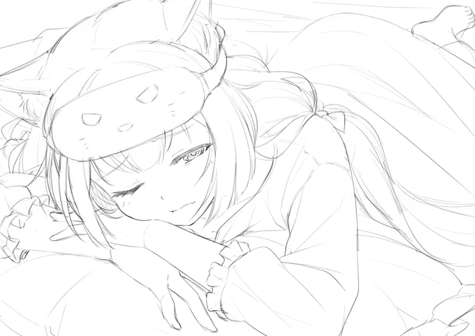 朝に弱いキャルちゃん 