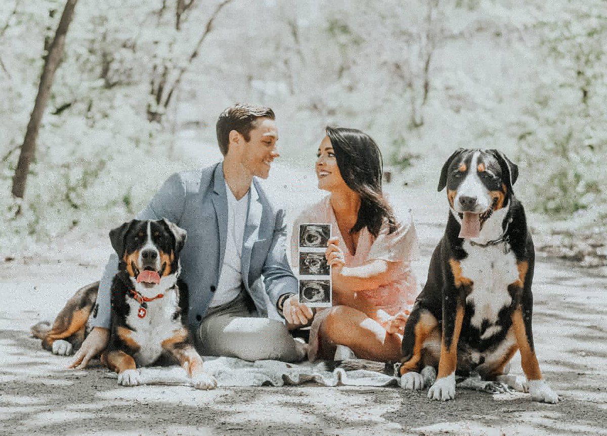 After seven years of marriage... <a href="/darrenstoop/">Darren Stoop</a> and I are excited to announce we are expecting baby Stoop in November. 💙🙏💕