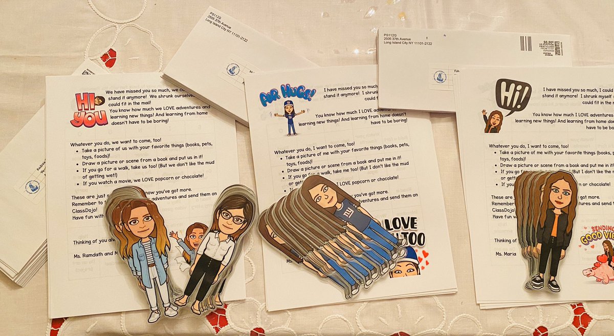 Ps112Q's tweet photo. @MsHandras and @ms_ramdath made a surprise appearance at every student’s home. Let the adventures begin!!!
@nycdistrict30 #hawkshighlights #D30highlights #LOVEistheCureNYC #remotelearning https://t.co/GFuzIhmTZm