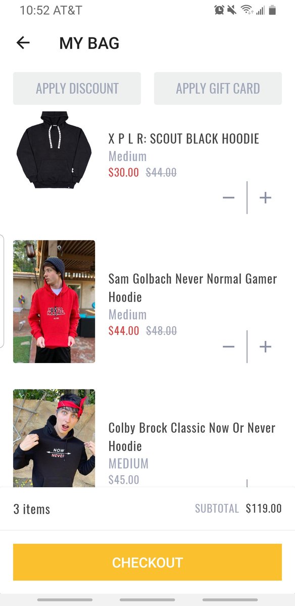colbybrock2o's tweet photo. I'm actually going to cry when these are here 😭. @SamGolbach @ColbyBrock @samandcolby #samandcolbyathome https://t.co/u6tB4jphSM
