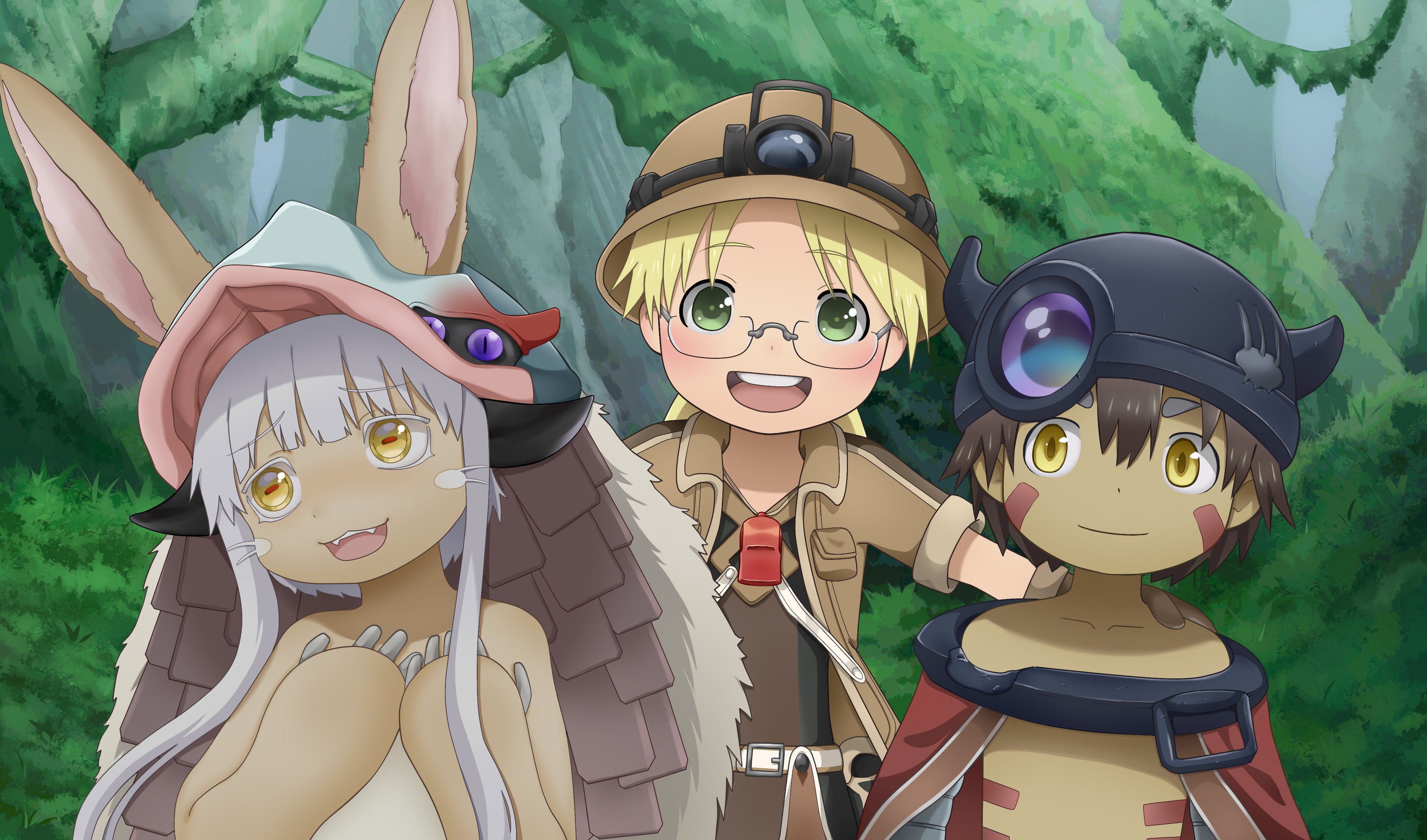 Hypnavoid (Artist) on X: It took quite a while but I finally finished the  fan art of Made in Abyss, you can see the characters Nanachi, Riko and Reg.  It's a pretty