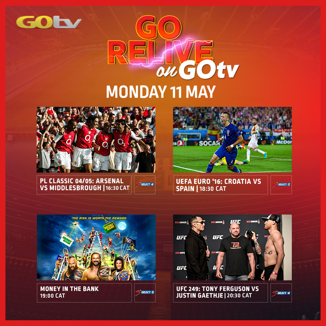 GOtvUganda's tweet photo. Did you miss the action between Tony Ferguson and Justin Gaethje for the Interim Lightweight Title? Watch the rerun tonight on #UFC 249 20:30 CAT and so much more on #GORelive. #StayConnected #GOForFootball https://t.co/aXo2Nkmf9M