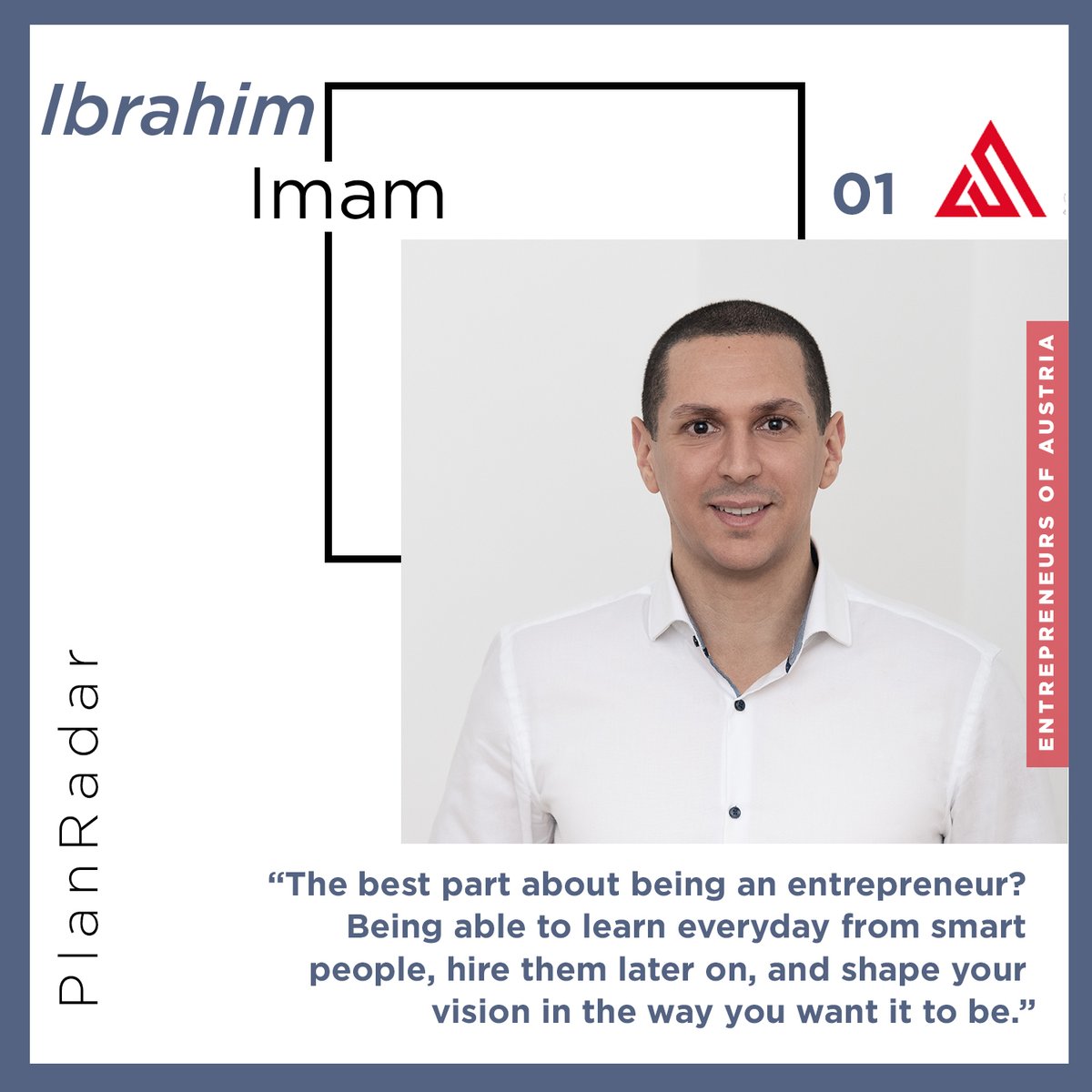 austrianstartup's tweet photo. #EntrepreneursOfAustria - We spoke to Ibrahim Imam, one of the 5 Co-Founders of @PlanRadar, a scale-up currently conquering the SaaS real estate and construction world. Read the full story on his journey so far here: https://t.co/PJ61dEkwAN https://t.co/mNJ5cgXhrv