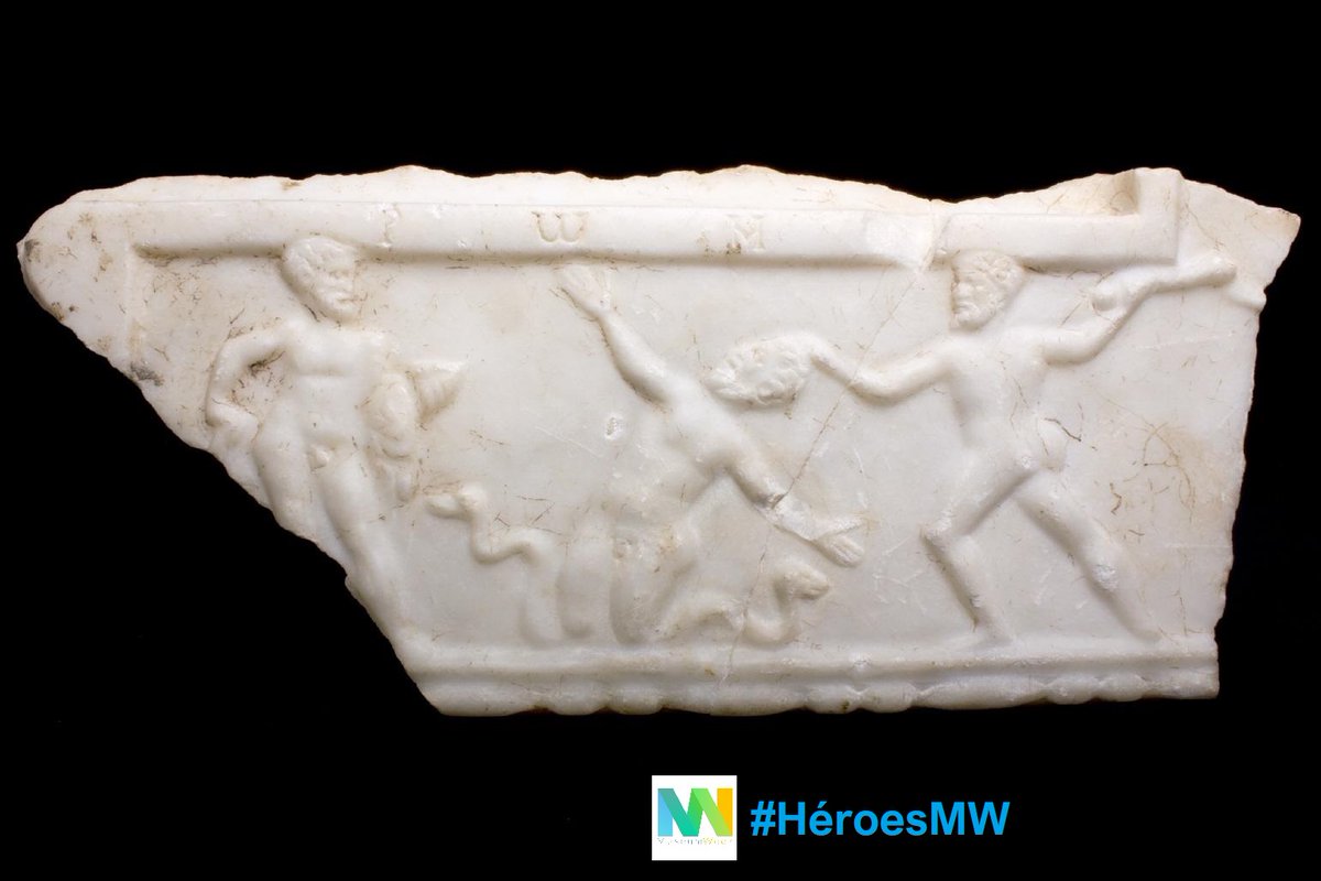 MuseoRomano's tweet photo. Comenzamos una semana de gran emoción ¡#MuseumWeek ya está aquí!
Hoy el tema son los #HéroesMW y nosotros nos fijamos en una de los #héroes por antonomasia, #Hercules , a través de un relieve decorativo procedente de la Villa de Torreáguila
#HeroMW https://t.co/XUP0A14czk