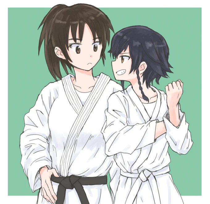 お題箱より柔道部のムラカミと空手部のペパロニ
ありがとうございました! 
