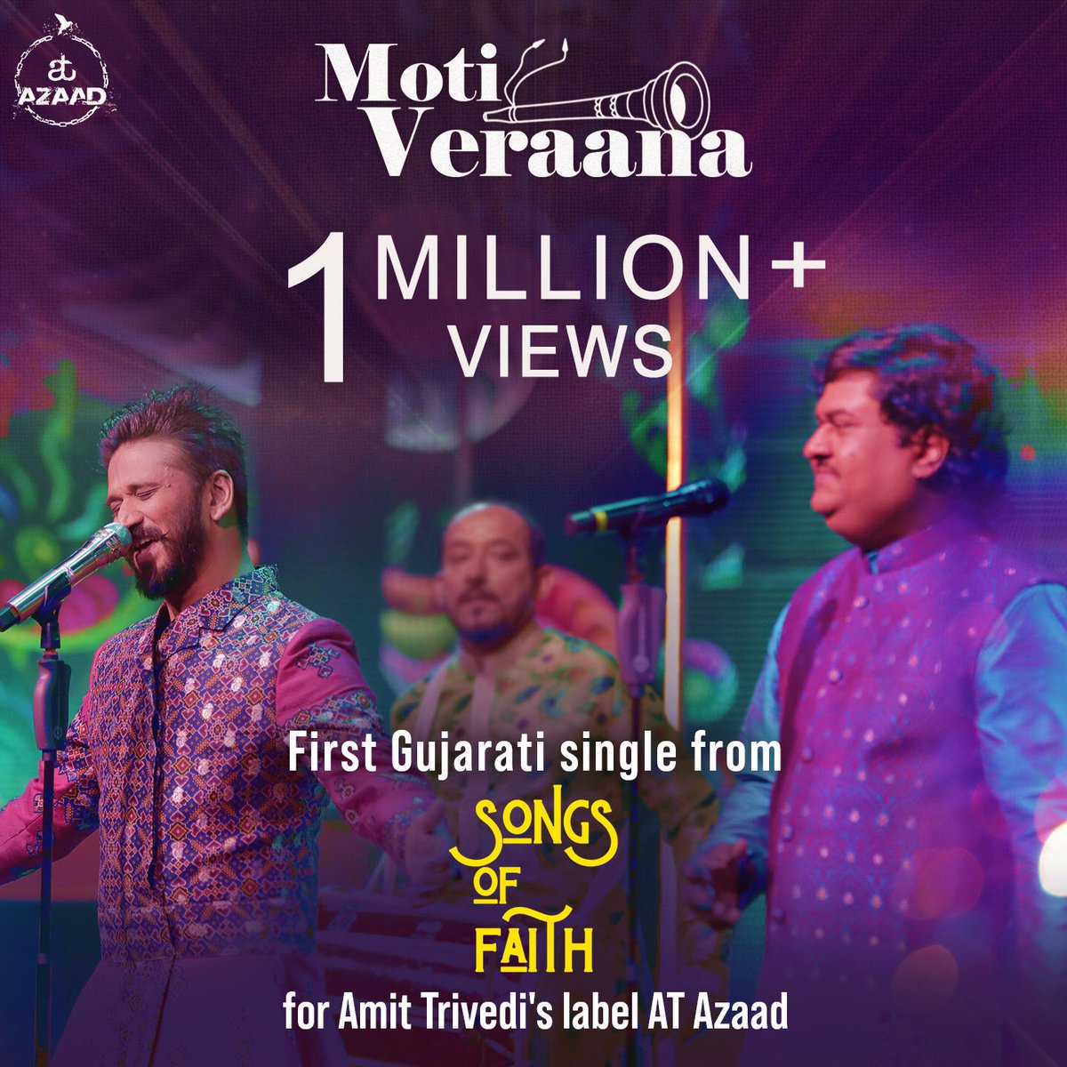 Osman Mir On Twitter Moti Verana Song Is Reached 1 Million Views Thanks You So Much For All Your Love And Support And Congratulations To Amit Trivedi And Musician Team Song Link From navratri songs (2020) moti verana chokma avya ambe ma album, moti verana chokma song sung by amit trivedi, osman mir, this latest song music composed by jayashri trivedi and lyrics written by jayashri trivedi, amit trivedi, download. osman mir on twitter moti verana song