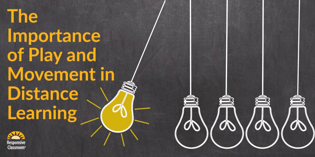 "Infusing the school day with movement and activity is essential for effective teaching under normal circumstances, and perhaps even more vital as teachers pivot to facilitate student engagement in distance learning." 

Read on: bit.ly/3brnXc5