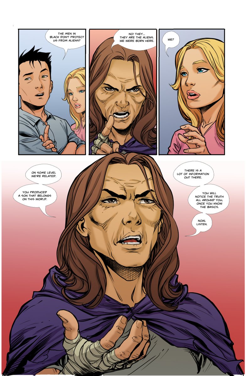 Johnrap's tweet photo. Neanderthal Rising - Issue 1 - Page 16 #TeamComics #IndieComics #RapGate #ComicsGate https://t.co/X2QVX2FvW6