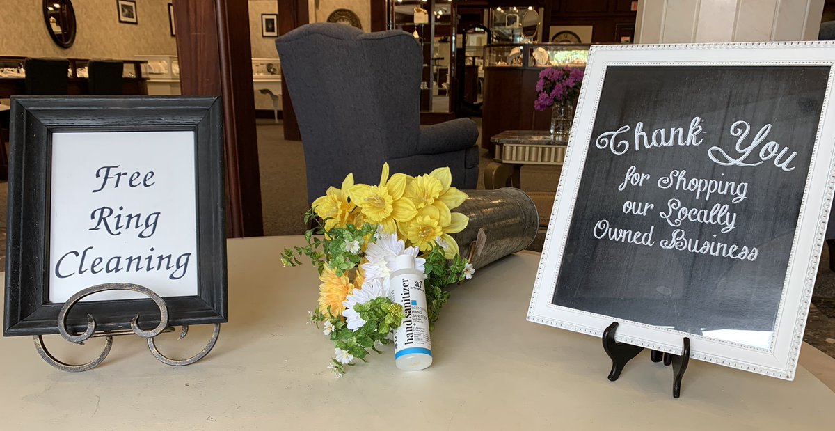 monamiegiftabl1's tweet photo. Mon Amie Fine Jewelry and Mon Amie Giftables are now OPEN!! 🎉❤️ We are open our normal business hours and we will continue to sanitize even more than we always have. We will be respectful of your safety and as always, look forward to see your smiling faces! https://t.co/yt43onRHVJ
