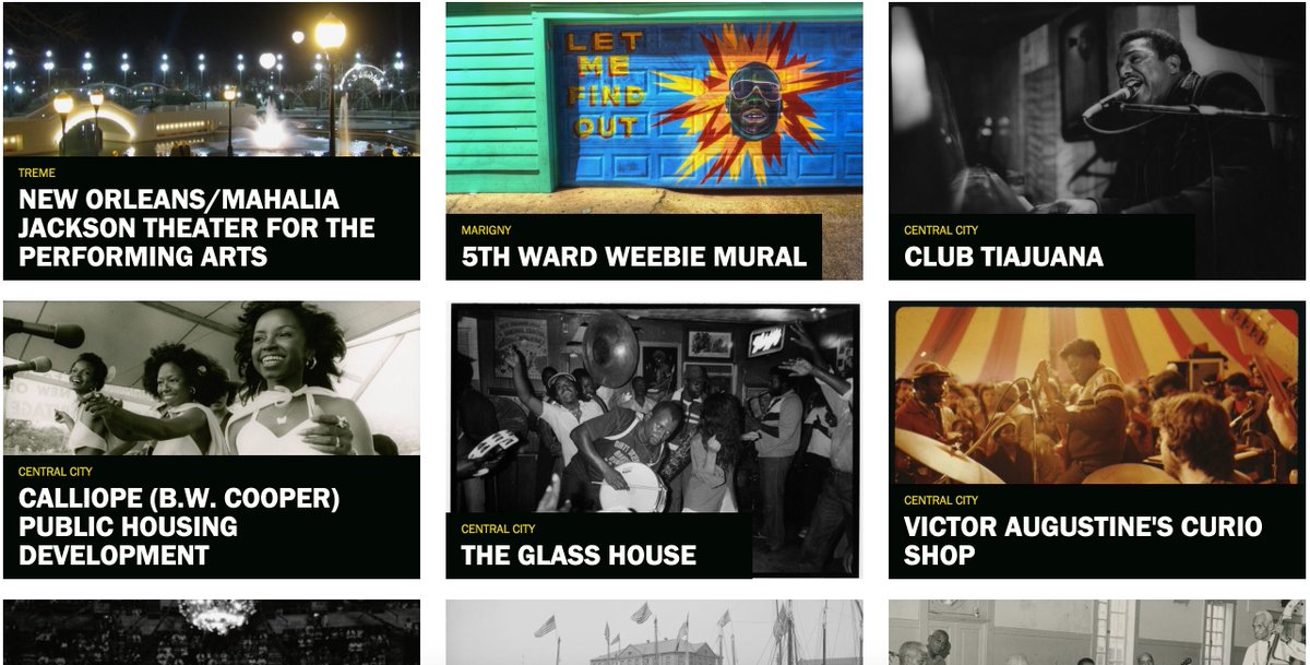 wwoz_neworleans's tweet image. Explore New Orleans music history, block by block, on A Closer Walk: Interactive New Orleans Music History Map! acloserwalknola.com