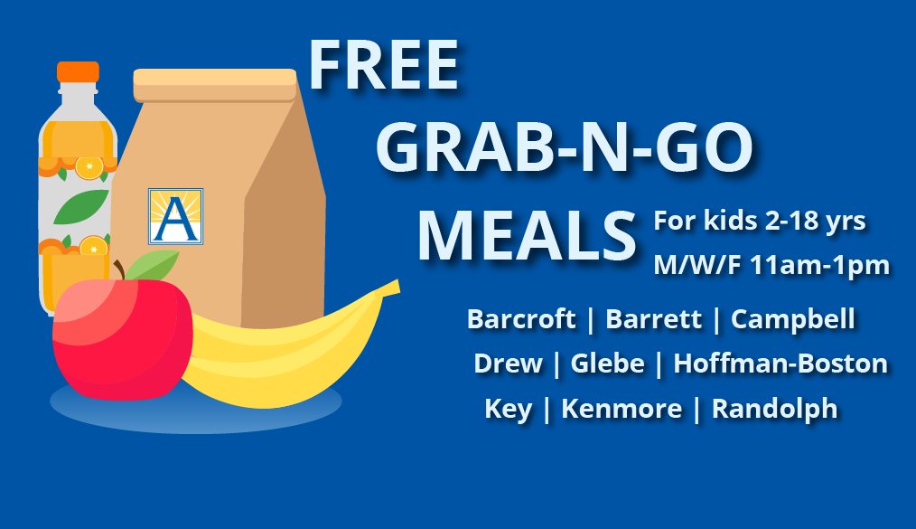 Starting today, families can now pick up meals at Glebe and Barcroft elementary schools in addition to the seven other sites. apsva.us/coronavirus-co…
