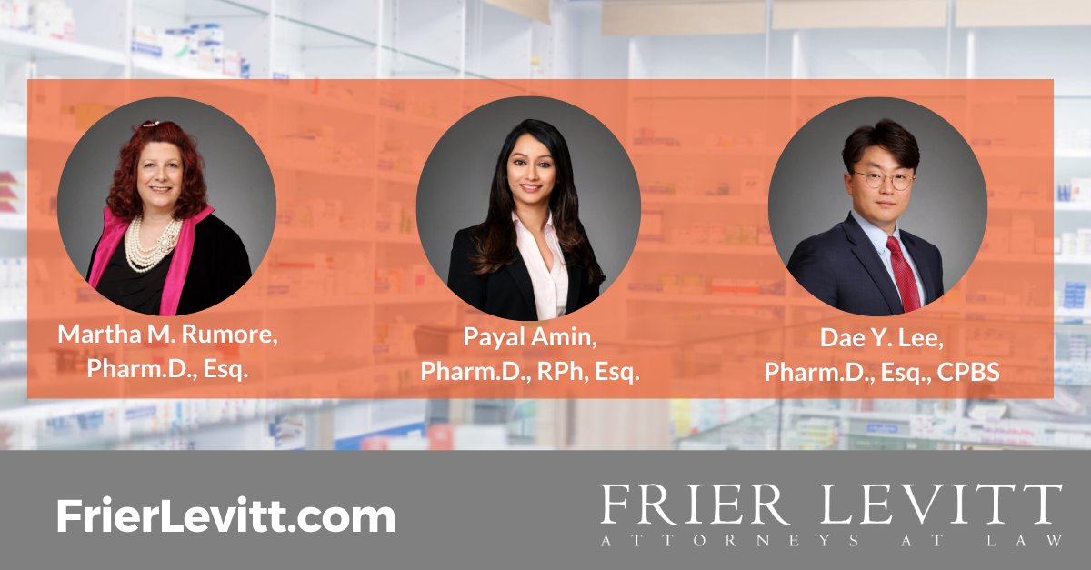 FrierLevitt's tweet photo. Attorney Spotlight: #Pharmacist-attorneys are the fabric of our firm because we want our #pharmacy clients to be assured that we speak their language and understand their challenges. Now more than ever our team of clinician-attorneys are uncovering new ways to help #pharmacies. https://t.co/vhP5Xdxmbq