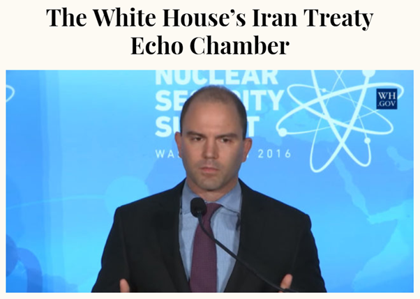 11)As mentioned above, Obama’s White House (&  @brhodes) also had a close relationship with Mousavian.Rhodes pursued his “echo chamber” with Mousavian and others. https://capitalresearch.org/article/iran-treaty-echo-chamber/