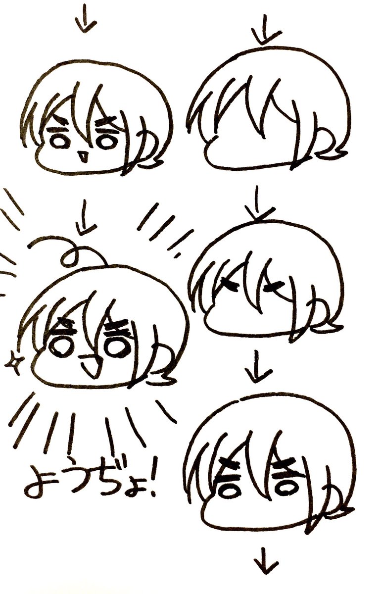 これで誰でもようぢょが描けるようになる(ㅎヮㅎ)実は描き順が決まってる 