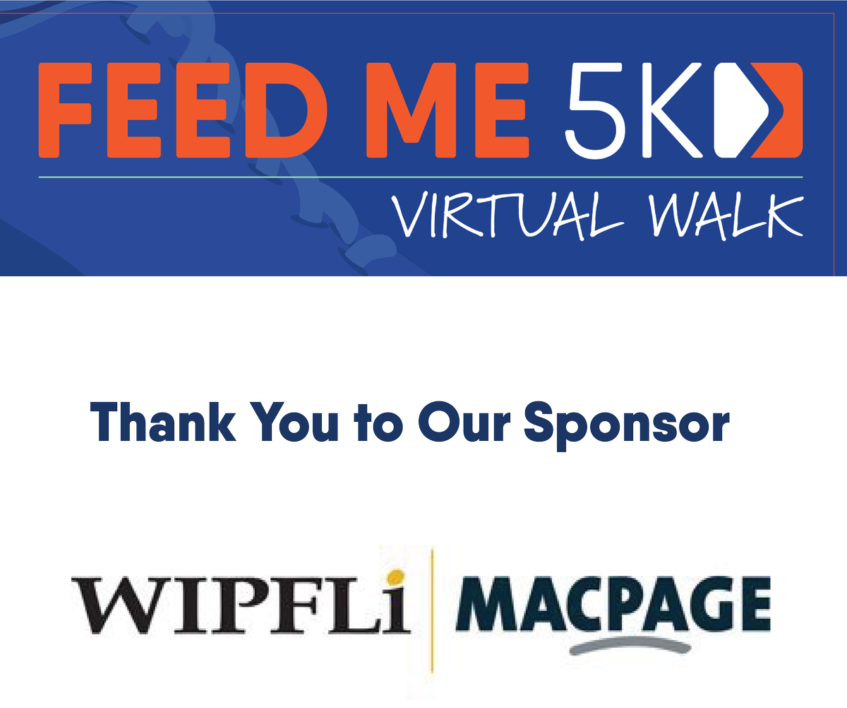 Mainestatecu's tweet photo. Thank you to our walk sponsor WIPFli| MacPage for supporting our virtual walk to end hunger in our local communities. Register online at https://t.co/gOpvMFdTU8 to receive a special edition virtual walk t-shirt! #MSCUCares #MSCUbelongwithus #MSCUStrong #goforawalk #endhunger https://t.co/EmPigWmU9l