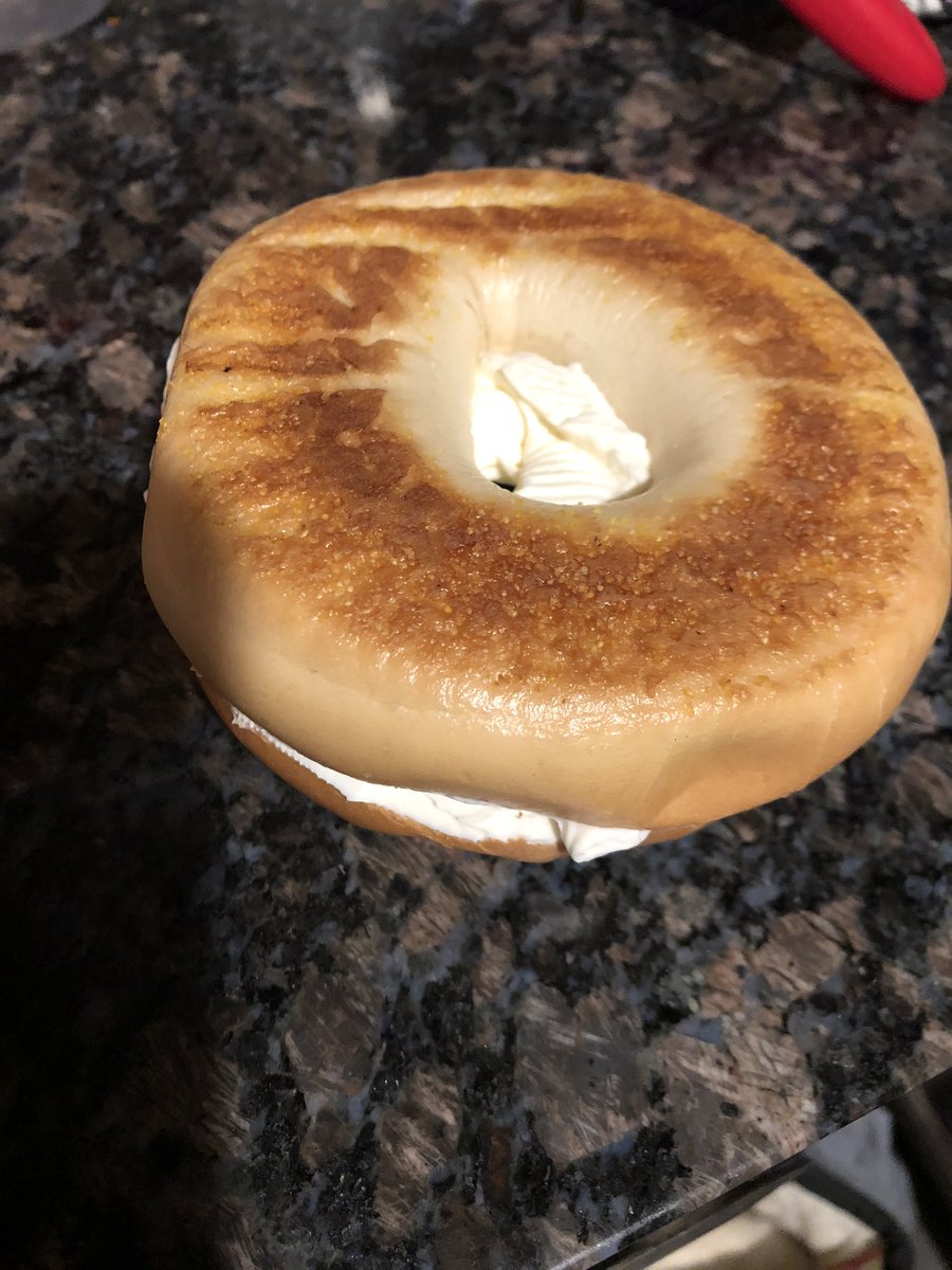 AnnieBanana95's tweet photo. What are you a fiend for? I’m a fiend for mass amounts of cream cheese on a toasted bagel #breakfast #Philadelphiacreamcheese #whataboutsecondbreakfast https://t.co/qei6DsUOpS