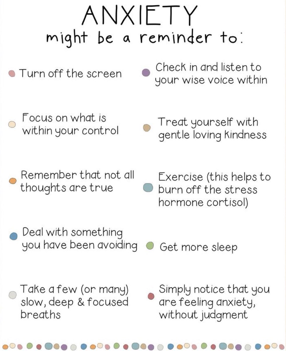 A gentle reminder to listen to yourself.