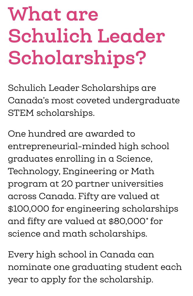 Maples1330's tweet photo. Congratulations to Shubhkarman Jaura for being awarded the $100,000 Schulich Leader Scholarship! We are so proud of you Shub! #maplesnation @SchulichLeaders @7OaksSchoolDiv https://t.co/AYCgoVtLhX
