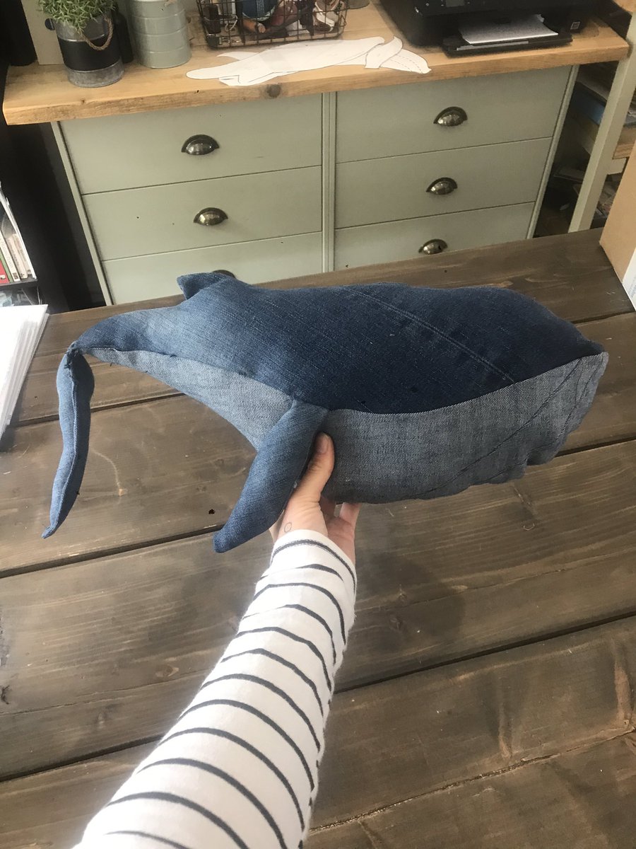 Helen__Chadwick's tweet photo. I made a whale 🐳 #procrastination #crafting #procraftination https://t.co/lCGN913SfH