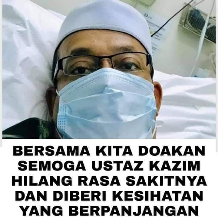 jentikhati's tweet photo. Pendakwah bebas terkenal, Datuk Ustaz Mohd Kazim Elias dirujuk ke sebuah hospital swasta di sini malam tadi ekoran beberapa komplikasi selepas menghadapi masalah tidak boleh tidur sejak dua bulan lalu hingga kini.⁠ https://t.co/VhTDdJMlMM