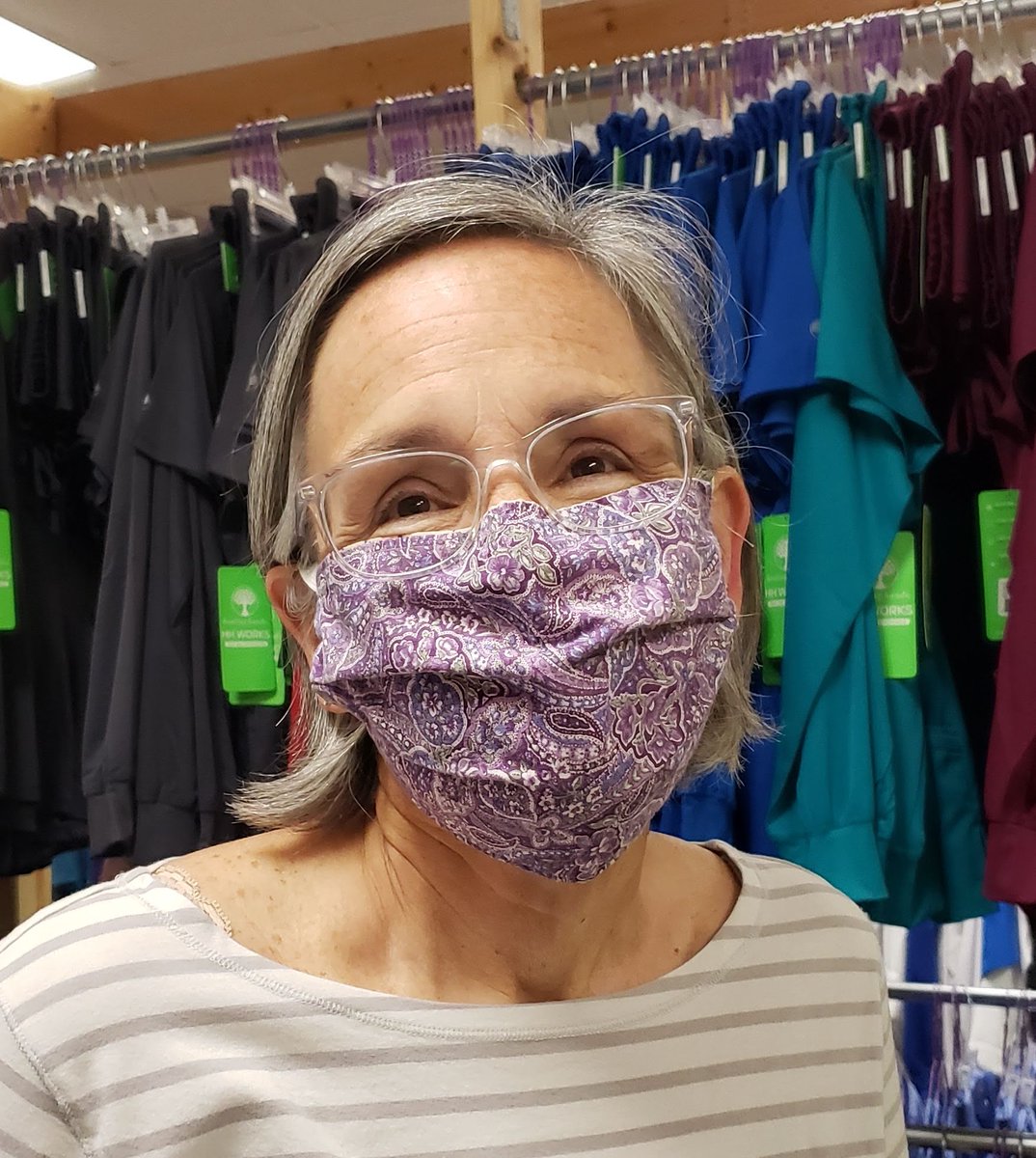 FirstUniformCLT's tweet photo. Hey Healthcare Workers!  Show off your masks and win a $25 Gift Certificate.  Winners will be notified Fri. May 15th.  #facemasks #socialdistancing #stayhealthy https://t.co/IuqDB03xQl