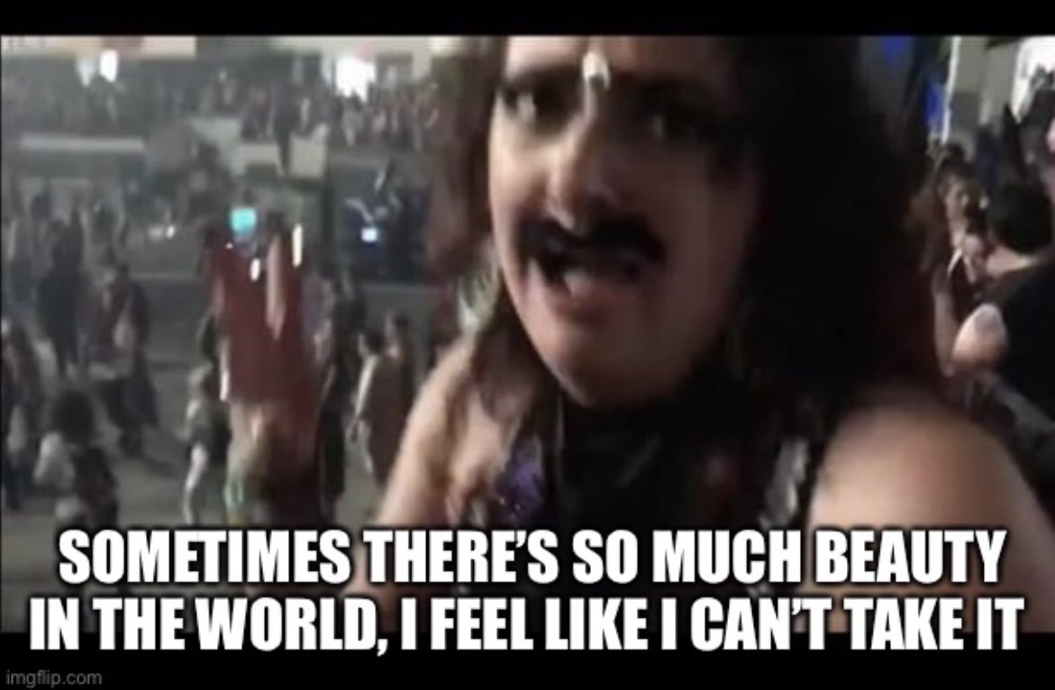 My face for the entirety of a <a href="/bassnectar/">Bassnectar</a> set 🖤.