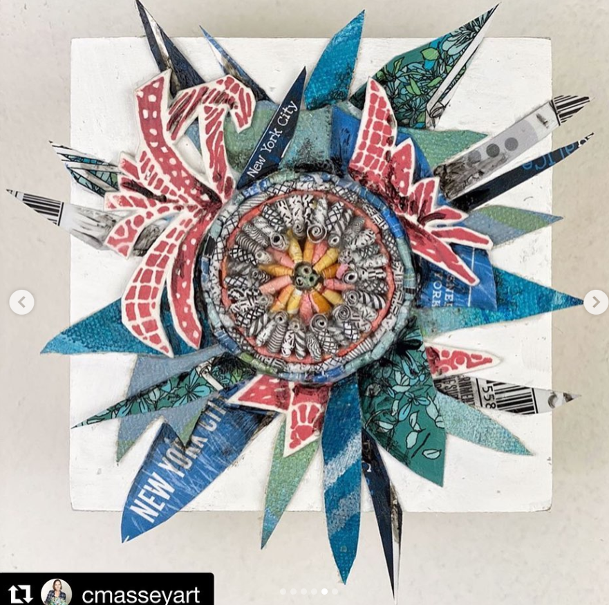 ArtUsps's tweet photo. Some finished artist collaborations are showing up for the USPS Art Project! Artists partnered up, started an artwork and sent it via the @USPS to the other to finish! The process is posted on IG uspsartproject #SaveTheUSPS #buystamps #USPS_is_essential https://t.co/2WjS296yPb