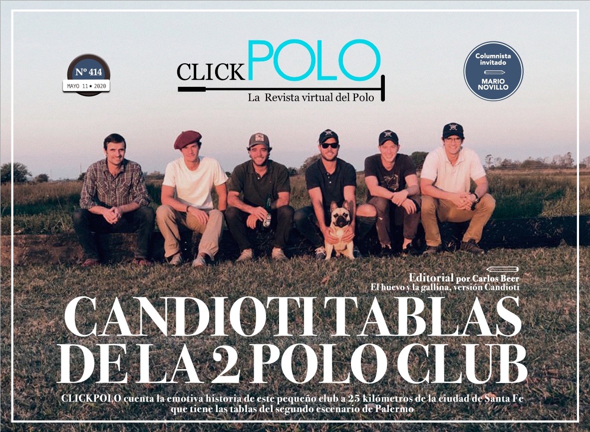clickpolo's tweet photo. SUPER nueva CLICKPOLO!! Edición especial con dos tapas!
Tapa 1: la historia de Candioti Polo Club y las tablas de la cancha 2.
Tapa 2: Confiar Polo Club, el polo ayuda en tiempos de Cuarentena.
La ven en https://t.co/dhC5KPyvpJ
RT!
@asocdepolo @PoloArgentinotw @HelvetiaPolo https://t.co/1PriQLfnOn