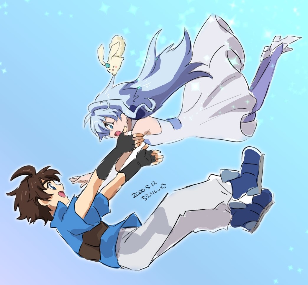 お絵描き ガンダムビルドダイバーズ リクとサラ のイラスト お絵描き ガンダムビルドダイバーズ リクとサラ のイラスト