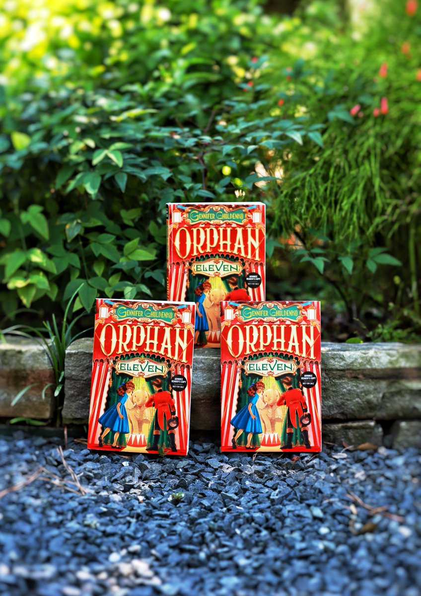Book giveaway! 🎪 My new book, ORPHAN ELEVEN, comes out this month. To celebrate, I'm giving away 3 signed ARCs!

To enter: 
1⃣ Follow &amp; RT ☑️ 
2⃣ Reply with your favorite literary elephant for an extra entry! 🐘

I'll pick &amp; notify 3 random winners at 2 PM PT on 5/14. US only.