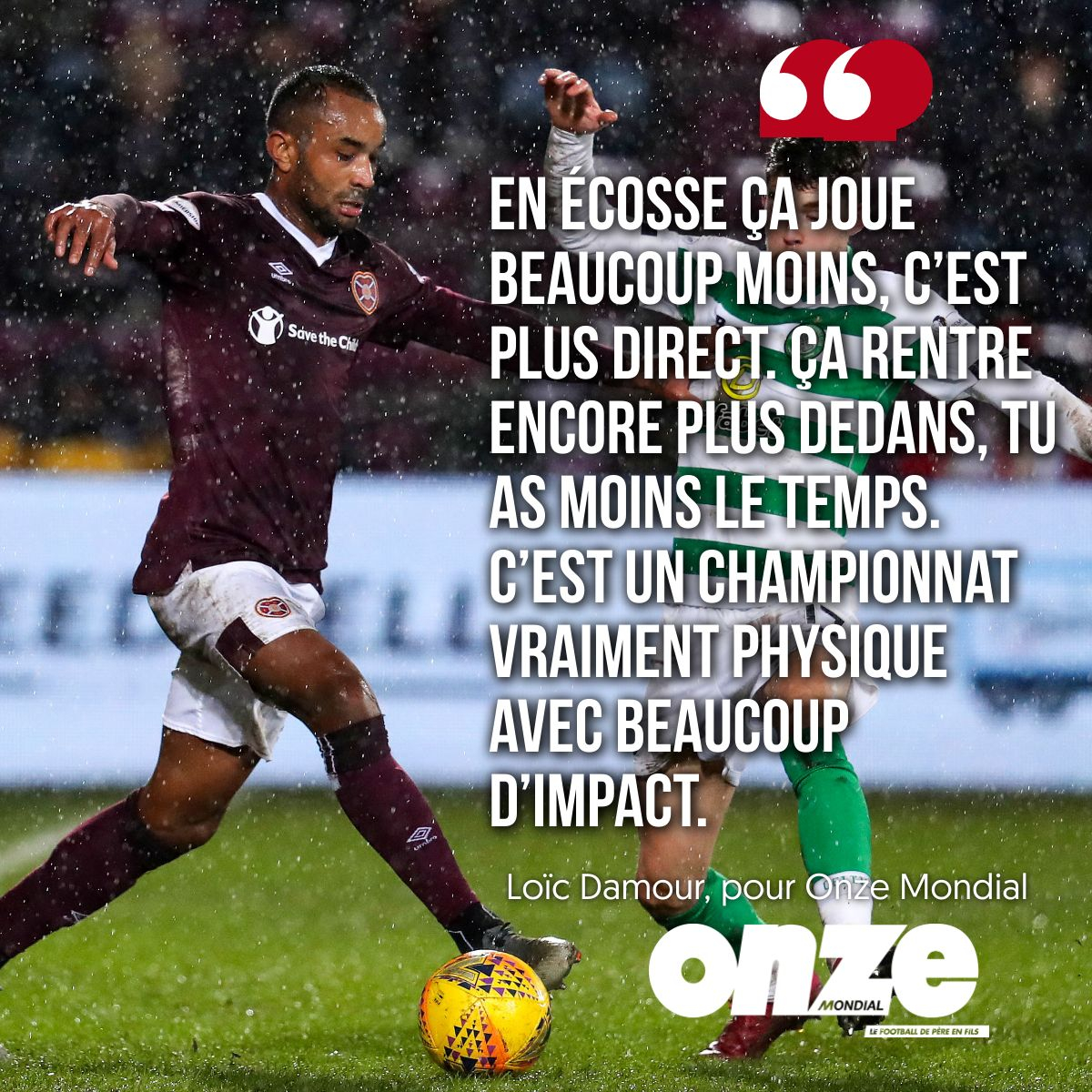 🎙 EXCLU - <a href="/DamourLoic/">Damour Loic</a> 💬 : « Dans le foot, tu ne peux rien programmer. »

Retrouvez notre interview avec le joueur des <a href="/JamTarts/">Heart of Midlothian FC</a> juste ici ➡️ bit.ly/2WJRqc1