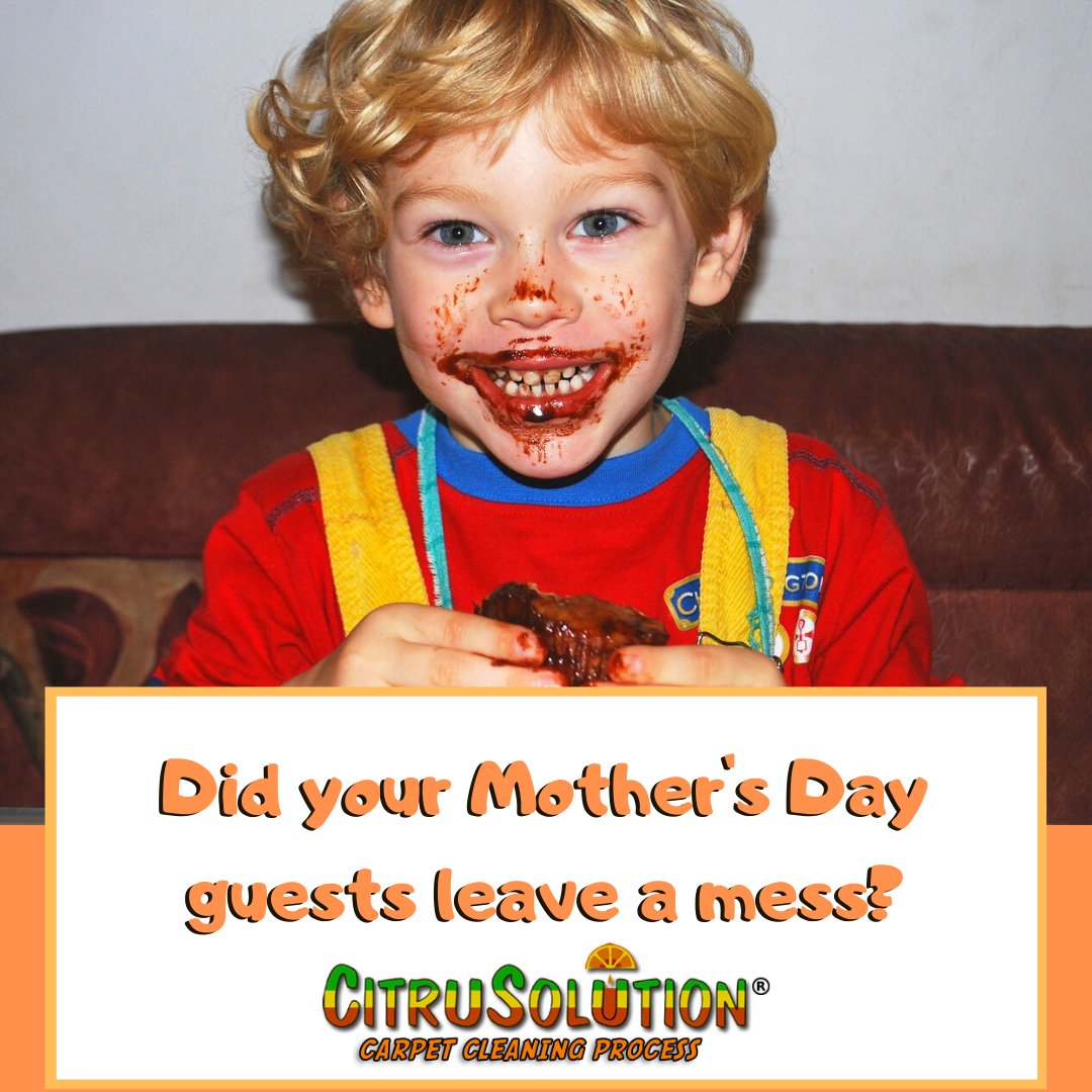 citrusolution1's tweet image. We hope all of you had a wonderful Mother&apos;s Day! Let us help you clean up after your messy guests with a carpet clean! 

912-536-5336

#citrusolution #freshhome #cleancarpet