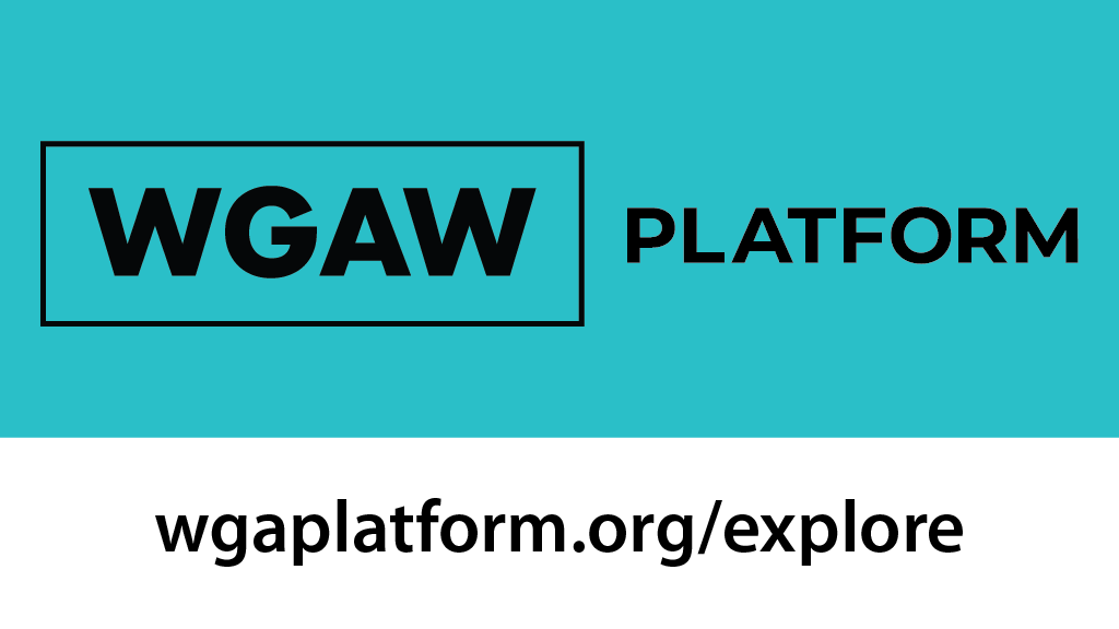 WGAWest's tweet image. The stats say it all: 200+ series’ showrunners have posted job openings via #WGAPlatform’s Staffing Submission System, generating 1,200 writer submissions to open series so far – sign-up today and let the system work for you at wgaplatform.org/explore.