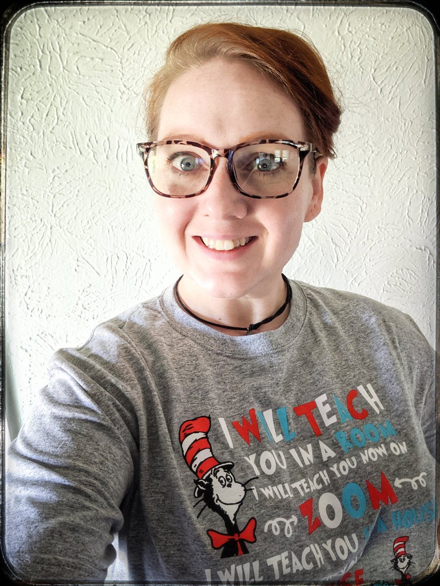 HaughtonScience's tweet image. I was gifted with this shirt today and I wear it proudly! Not the end of the year we imagined but we are still doing our best!