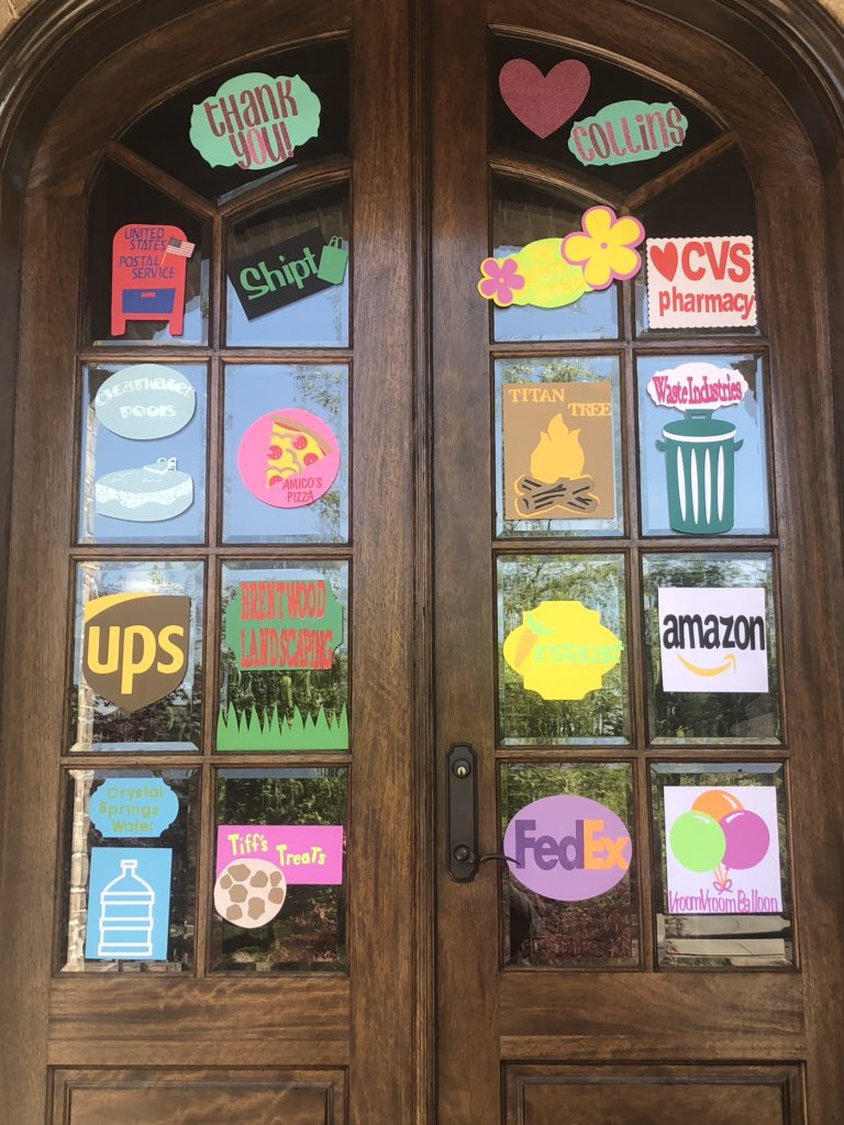 My 3rd graders school project to share what she’s thankful for <a href="/USPS/">U.S. Postal Service</a> <a href="/Shipt/">Shipt</a> <a href="/AmicosNYpizza/">Amico's NY Pizza</a> <a href="/UPS/">UPS</a> <a href="/cvspharmacy/">CVS Pharmacy</a> <a href="/amazon/">Amazon</a> <a href="/Instacart/">Instacart</a> <a href="/FedEx/">FedEx</a> <a href="/tiffstreats/">Tiff's Treats</a> <a href="/WasteIndustries/">Waste Industries</a> <a href="/Clearwater_Pool/">Clearwater Pools</a>  #thankyou