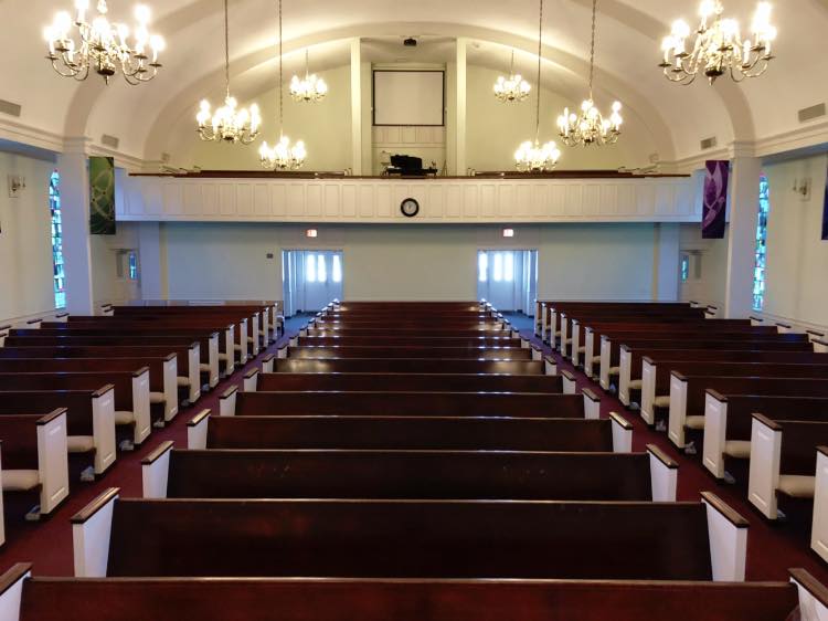 FBCGroesbeck's tweet image. As a staff, we prayed over this room today in preparation of regathering for public, in-person worship services this coming Sunday. Expecting God to do great things among us. #BackintheBuilding #BetterIsOneDay #Psalm84