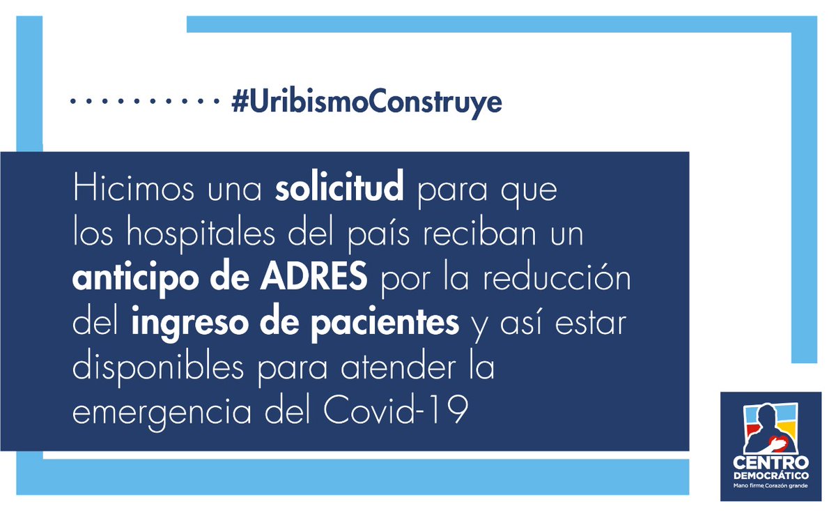 UNICDBogota's tweet photo. Aún con todas las dificultades, el #UribismoConstruye siempre a favor de todos los ciudadanos, dando la milla extra por país! https://t.co/nNveBzpNGU