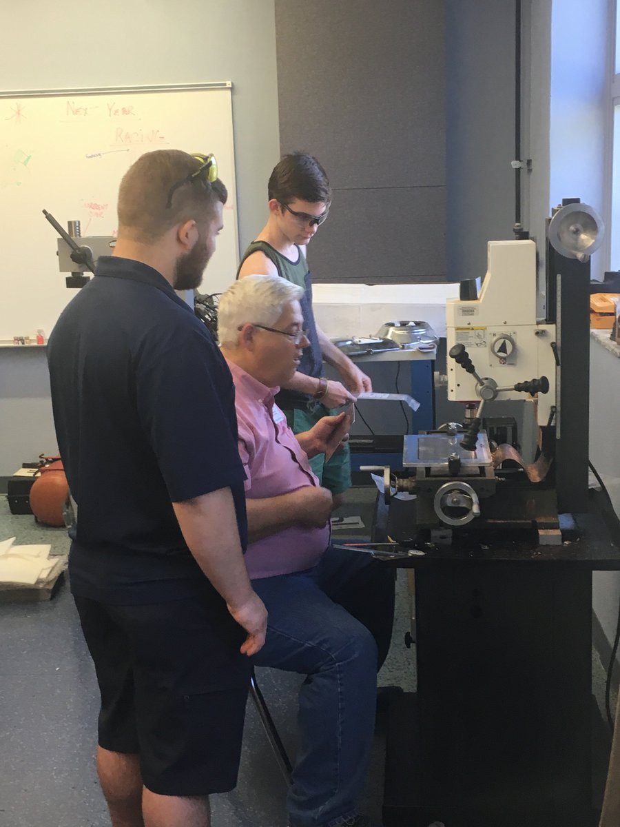 volusiaschools's tweet photo. 3,2,1 Liftoff! @PineRidgeHS’s Advanced Manufacturing Academy students are working with @NASA &amp; they're  actually making parts for the @Space_Station!!! How cool is that? They made parts for space-station lockers &amp; will work on locking mechanisms. Take a look at these pictures! https://t.co/6MjughqPH2