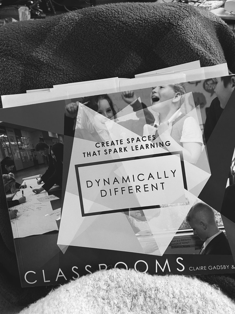 MissDyker's tweet photo. I’d say 15+ post-it notes on pages to refer back to is the sign of a good book! @FernieleaSchool #professionaldevelopment #learningspaces #dynamicallydifferent https://t.co/UHVPyRWtII